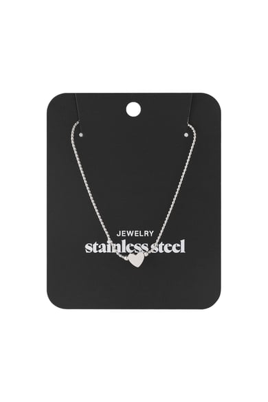 Collana cuore Gold Stainless Steel h5 Immagine6