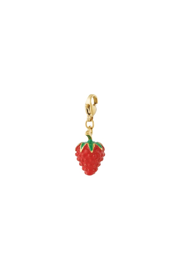 Petit bijou breloque fraise