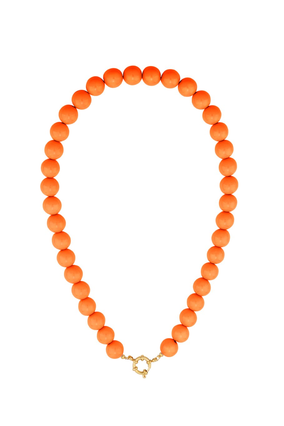 Bunte kleine Perlenkette-12mm