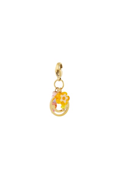 Dije de joyería con carita feliz h5 