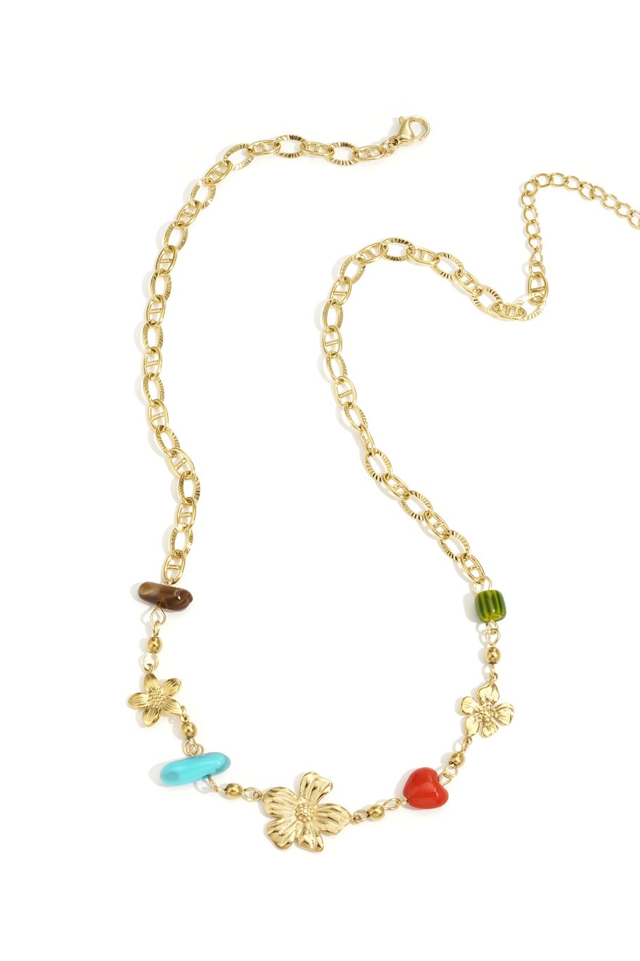 Colliers chaîne Fleur Décontracté Quotidien Simple Série Bijoux pour femmes 
