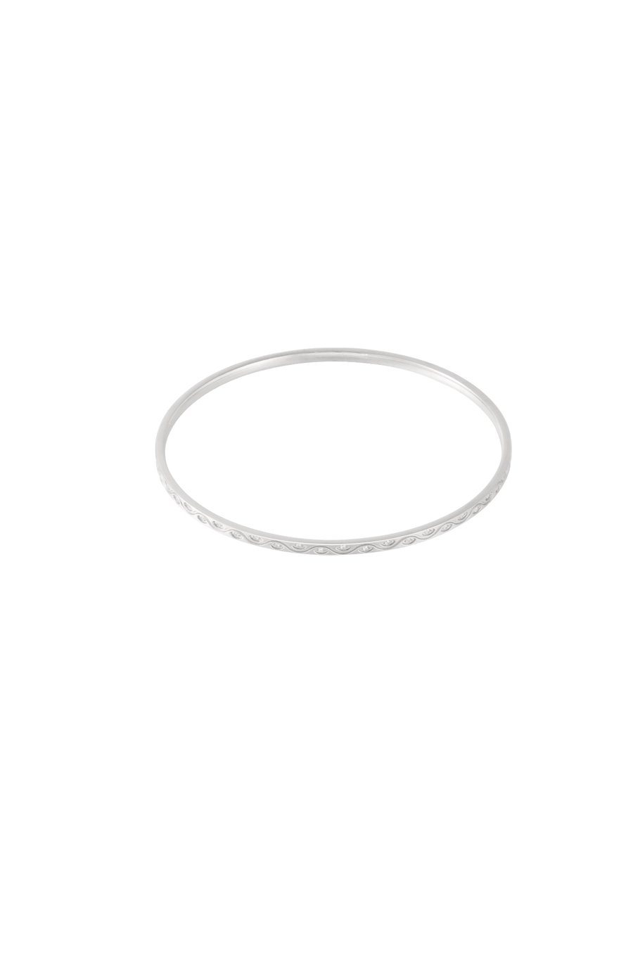 Armbanden van roestvrij staal, geometrisch, casual, dagelijks, eenvoudig, serie, damessieraden Afbeelding2