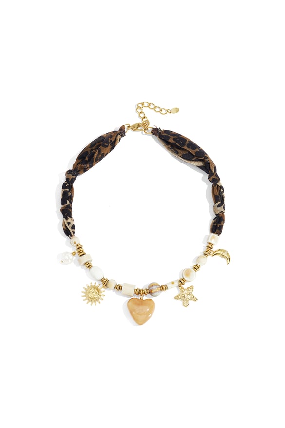 Beaded Necklaces Heart sun Leopard Print Star moon Casual Daily Simple Series Women's jewelry