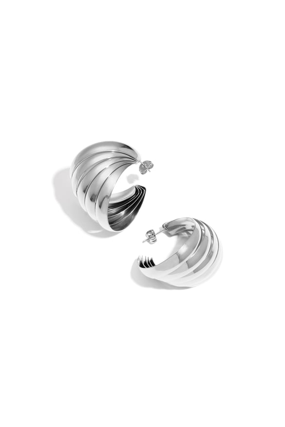 Boucles d&#39;oreilles à tige en acier inoxydable, style géométrique, décontracté, simple, pour femme