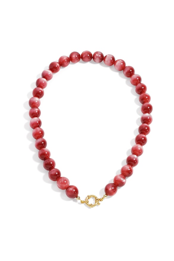 Colliers en perles de résine, série DIY Daily Simple, bijoux pour femmes