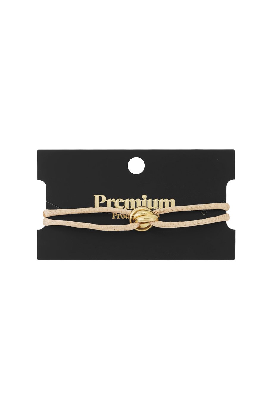 Bracelet Satin Knot Black & Silver Color Stainless Steel h5Picture3