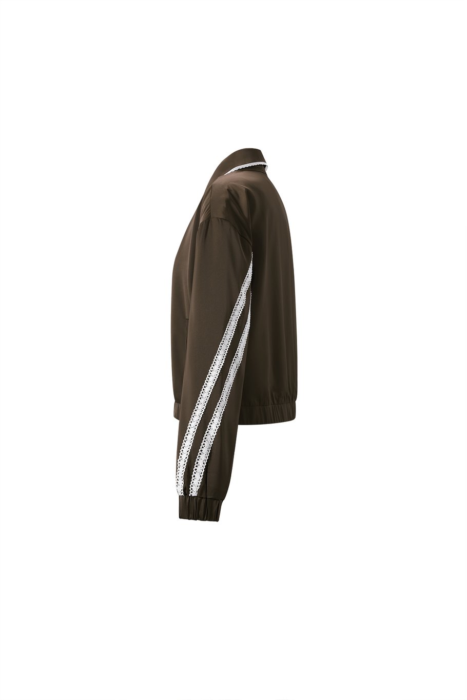 Satin Look Sporty Jacket h5Picture4