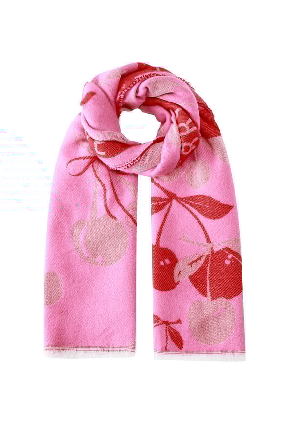 Winterschals Kirsche Casual Acryl Tägliche Accessoires