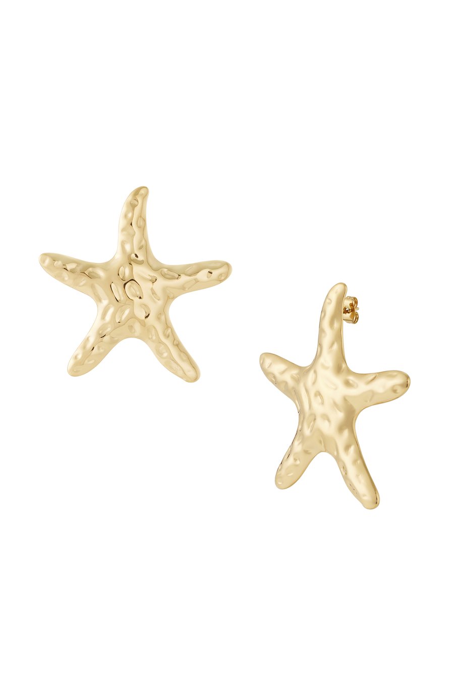 Pendientes grandes de estrella de mar 
