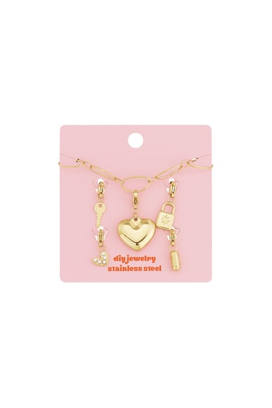 Big heart DIY Bracelet h5 Picture4