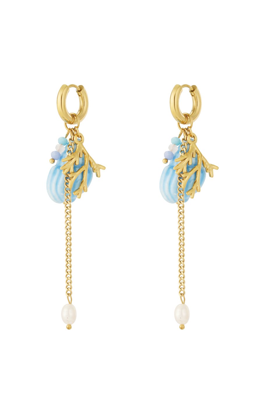 Boucles d&#39;oreilles Coral Vibes 