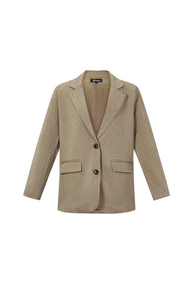 Blazer mit Strassstreifen h5 
