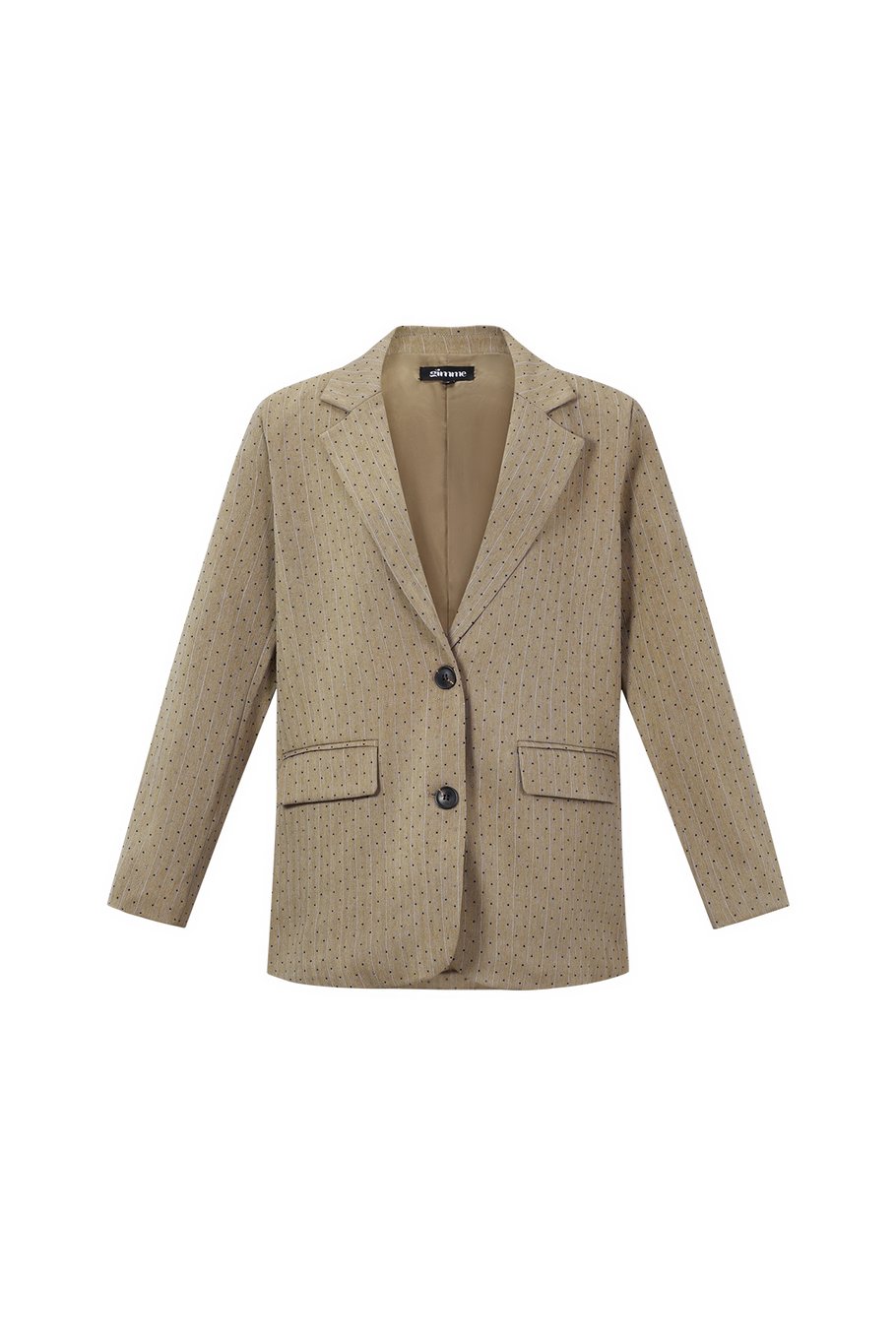 Blazer mit Strassstreifen 