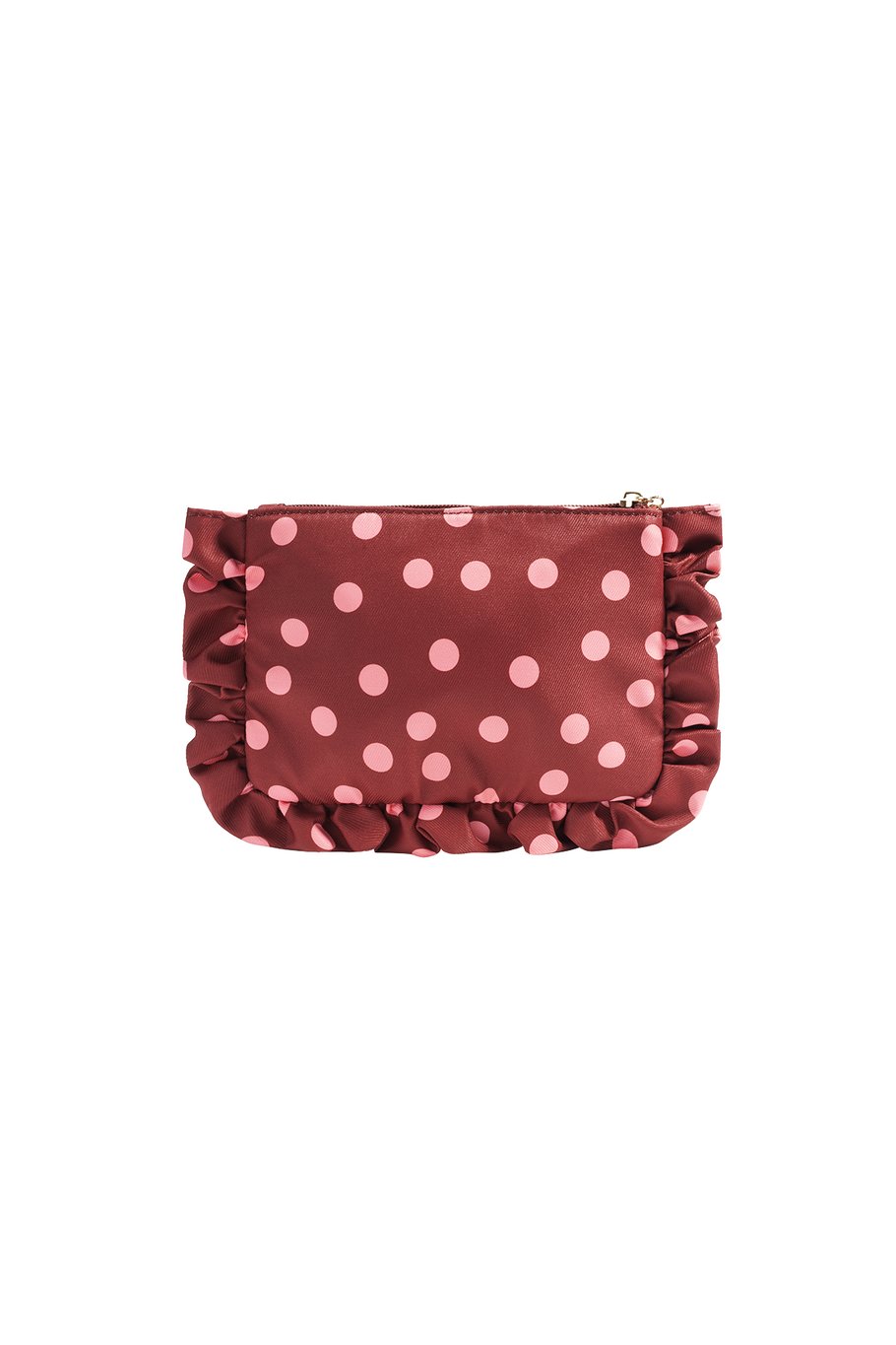 Bolsas de maquillaje de lunares, informales, de poliéster, para accesorios diarios. Imagen3