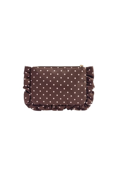 Trousses de maquillage à fleurs, décontractées, en polyester, accessoires quotidiens h5 Image3