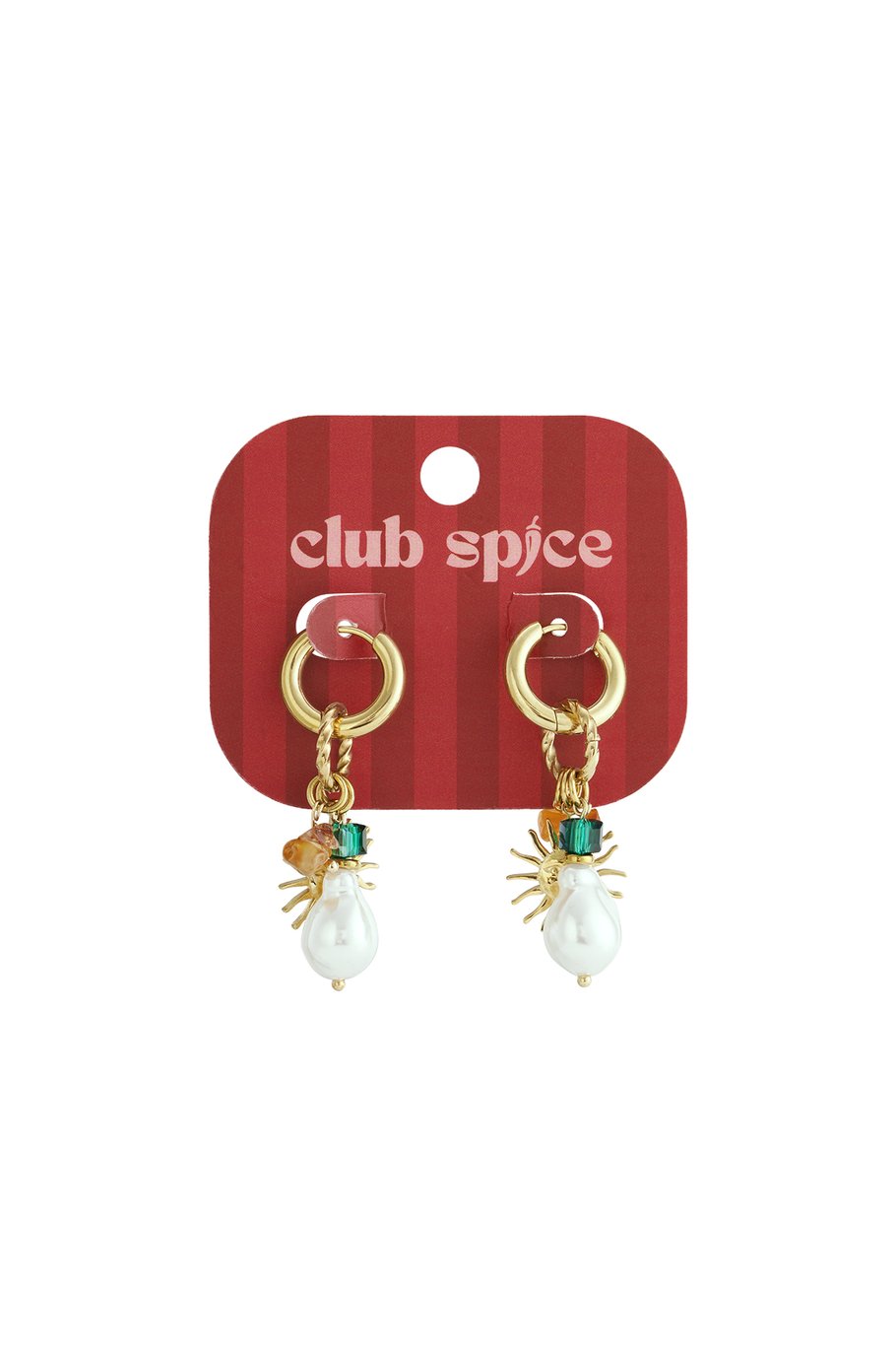 Sun Pearl Happy Charm oorbellen Bild3