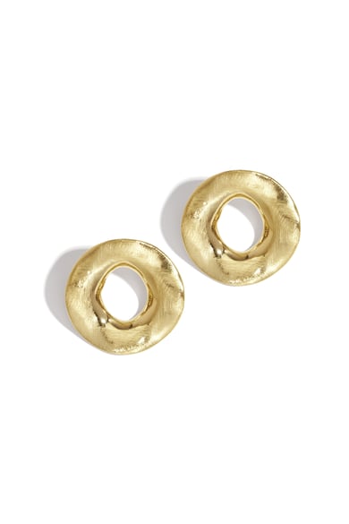 Orecchini a bottone a cerchio Casual Daily Simple Series Gioielli da donna h5 