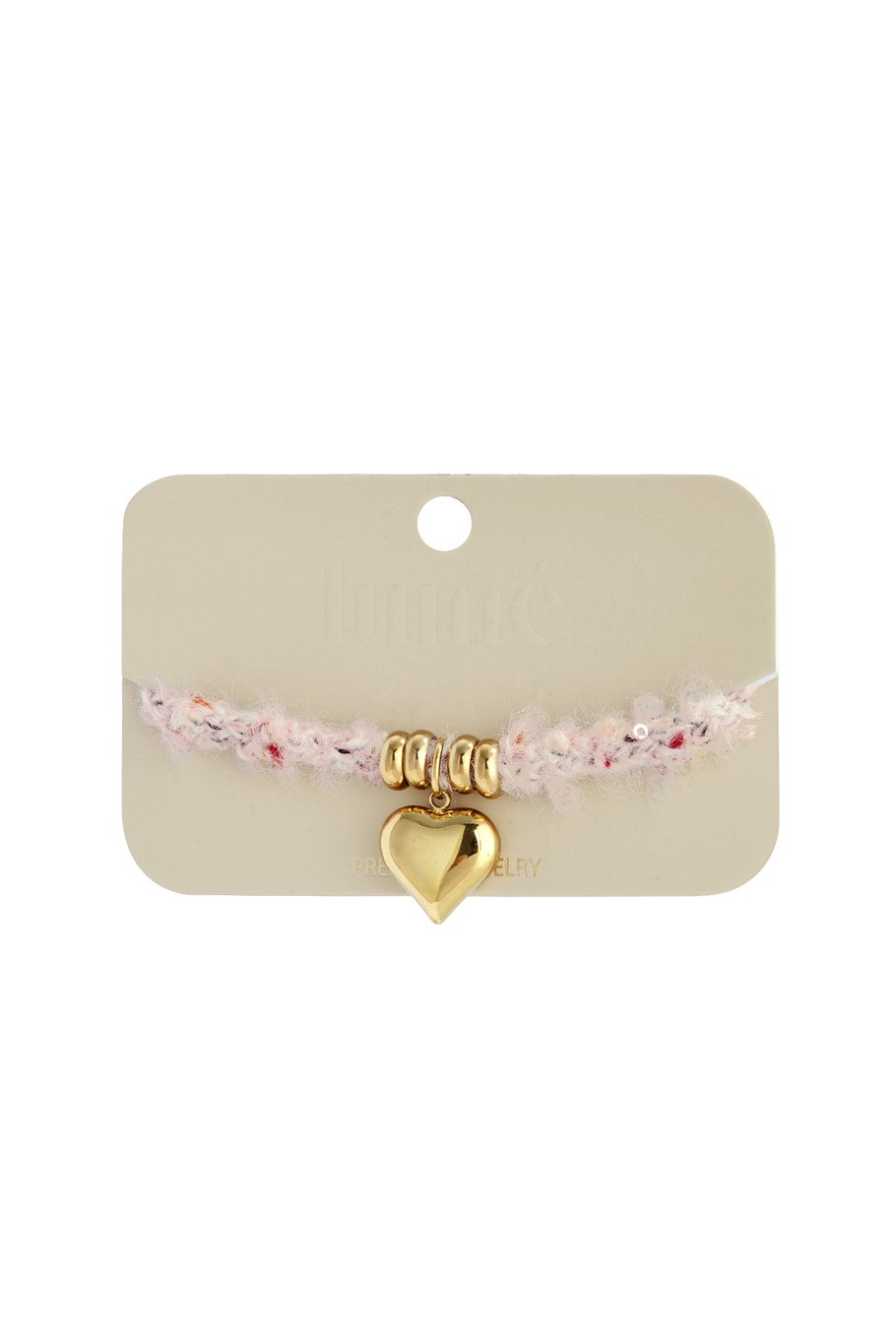 Pulseras con dijes de corazón, informales, diarias, sencillas, para mujer. Imagen3