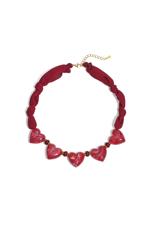 Colliers de perles en forme de cœur, style décontracté, simple et quotidien, bijoux pour femmes