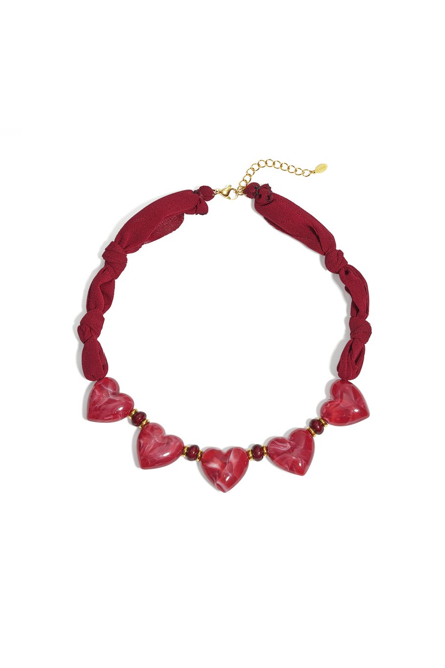 Colliers de perles en forme de cœur, style décontracté, simple et quotidien, bijoux pour femmes Image2