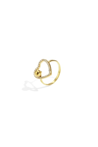Stainless Steel Statement Rings Heart Casual Daily Simple Series Women's jewelry h5 