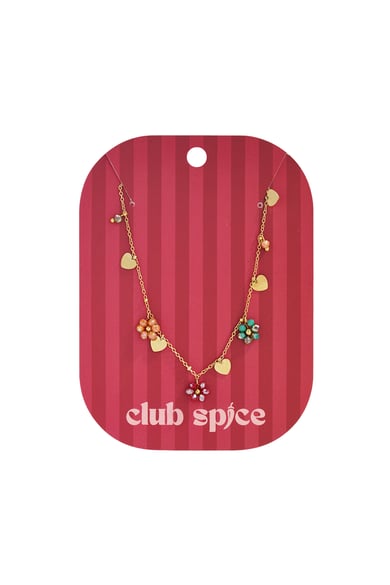 Edelstahl Anhänger Halsketten Blume Casual Täglich Einfache Serie Damen Schmuck h5 Bild3