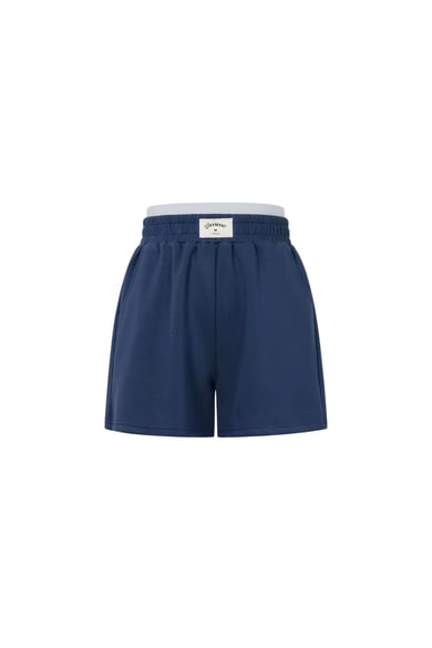 Polyester fiber (polyester) Shorts Solid color Sporty All Fit  Clothes h5 Picture4