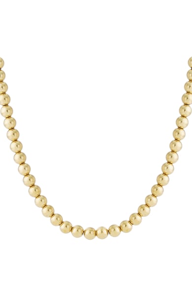 Collar de cuentas huecas - 12 mm h5 