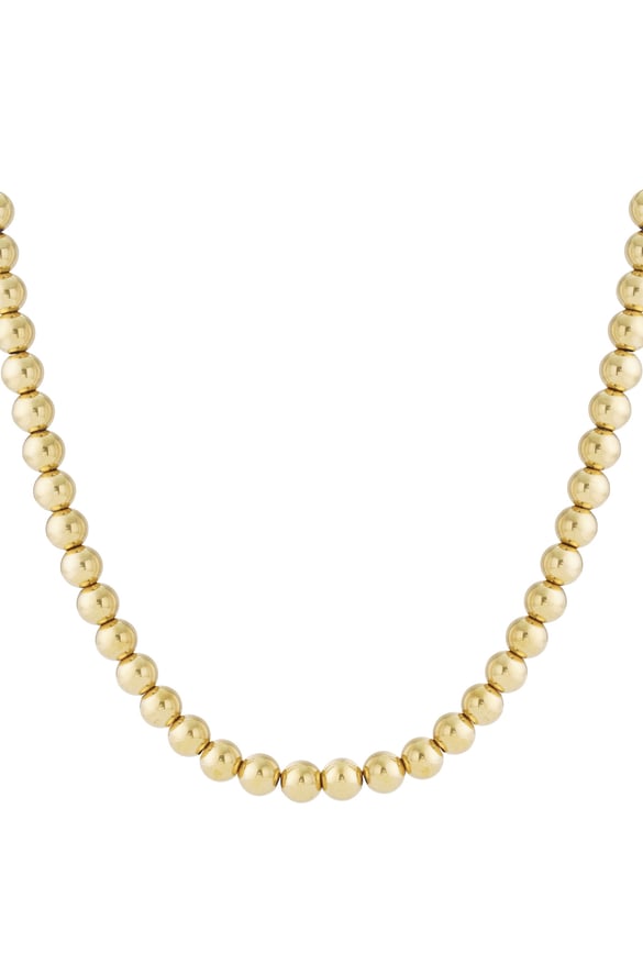 Hohlperlenkette - 12mm