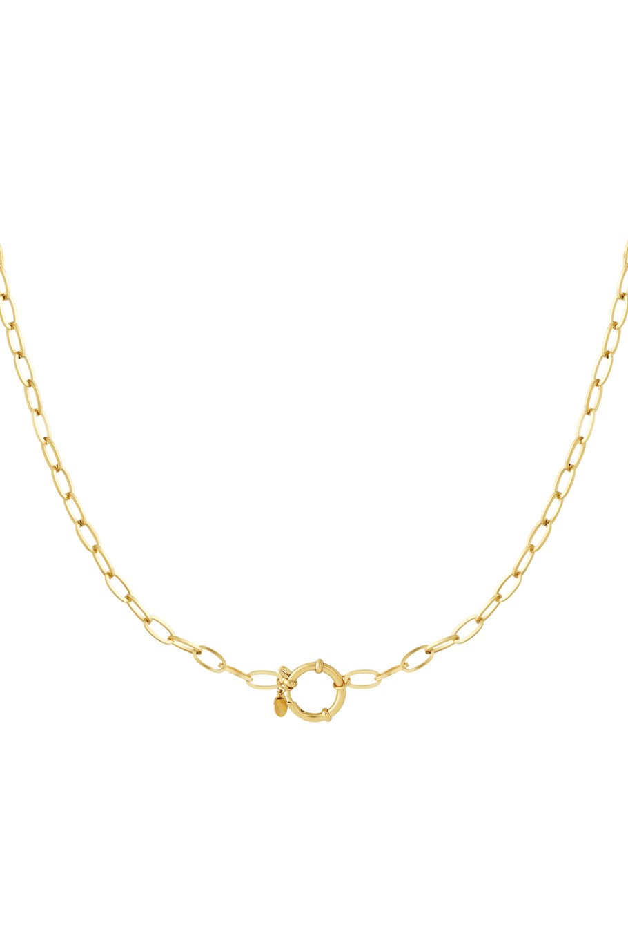 Collier nœud doré 