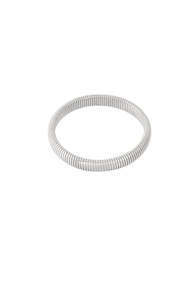 Paslanmaz Çelik Bilezikler-10mm Geometrik Günlük Basit Seri Kadın Takıları h5 Resim2