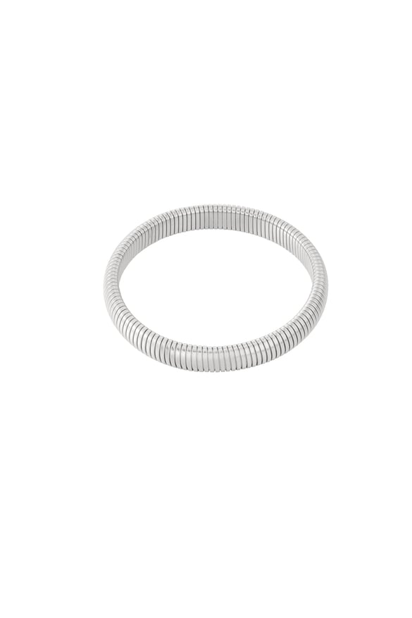 Paslanmaz Çelik Bilezikler-10mm Geometrik Günlük Basit Seri Kadın Takıları