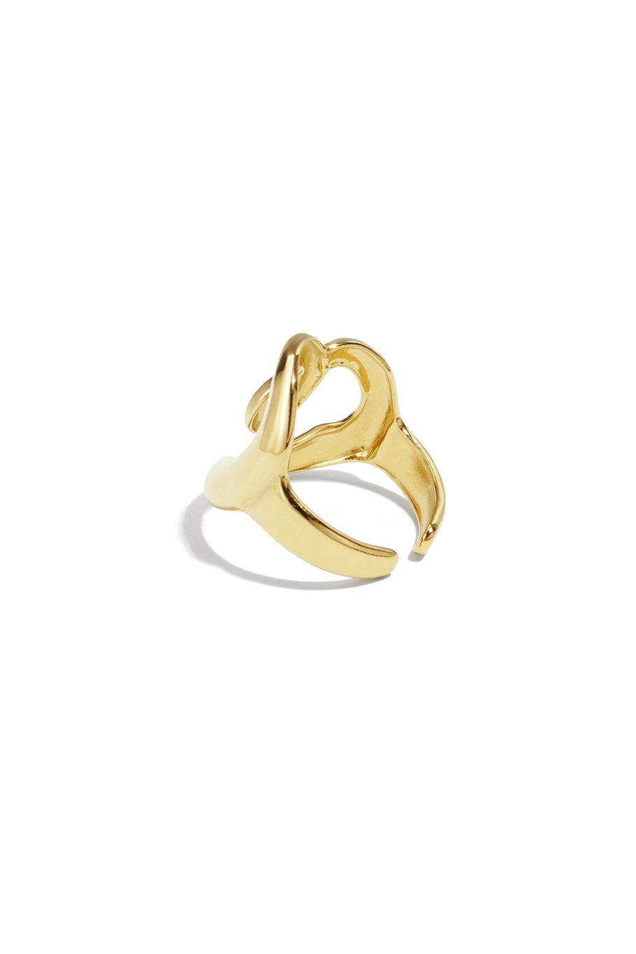 Stainless Steel Statement Rings irregular shape Casual Daily Simple Series Women's jewelry Picture2