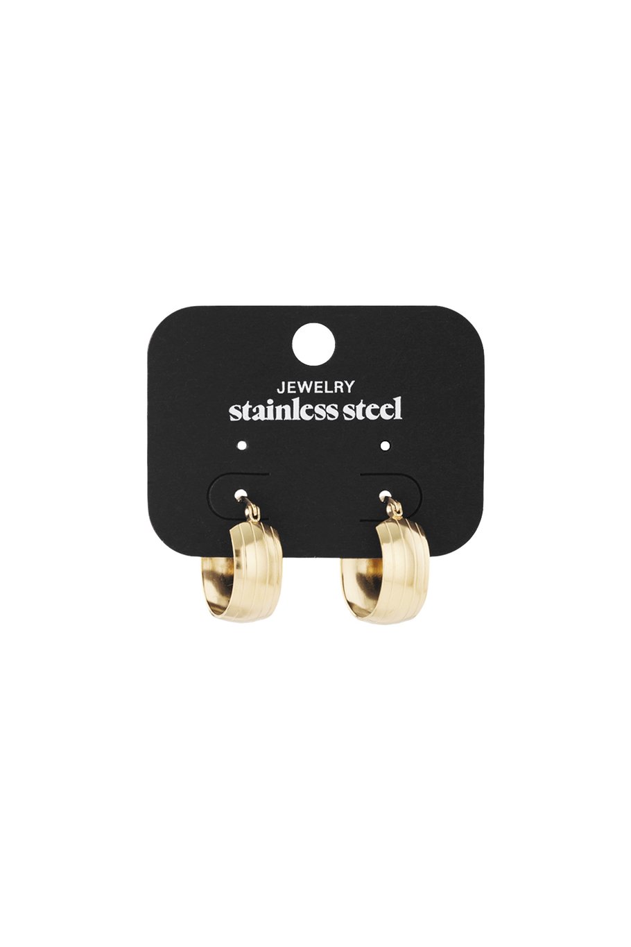 round earrings with small structure Picture5