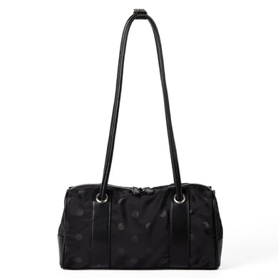 1 pezzo di borsa da donna in nylon casual a pois, serie semplice h5 