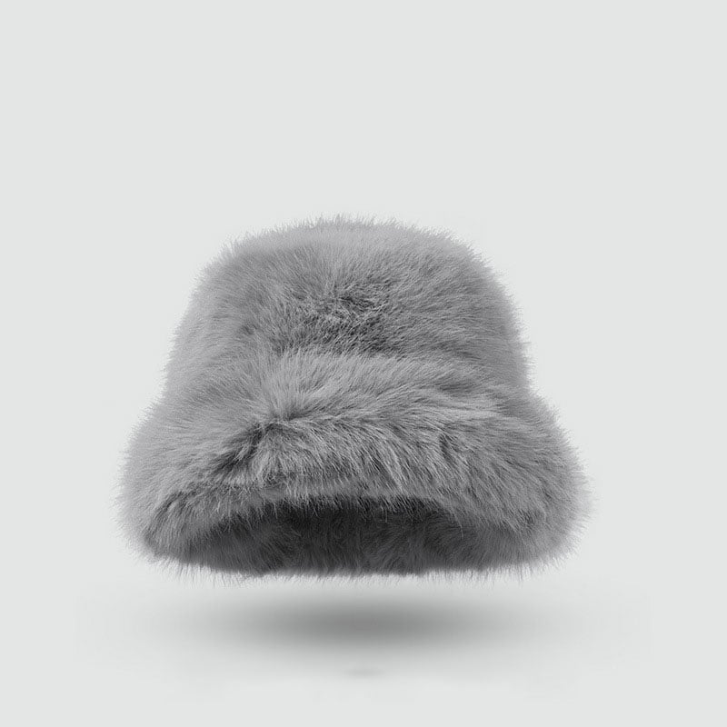 Cappelli da donna in peluche spesso e versatile, tinta unita, 1 pezzo 