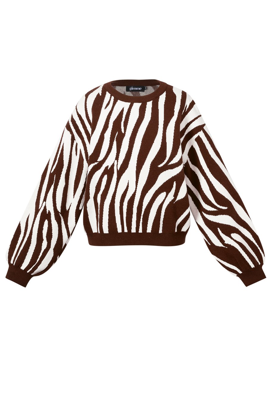 Gebreide truien Zebrastrepen Casual herfst/winterkleding h5Afbeelding9