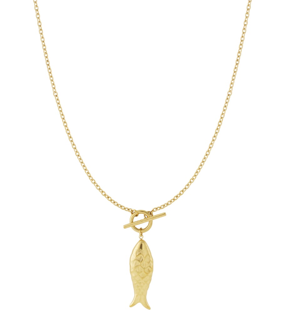 Fish long necklace 