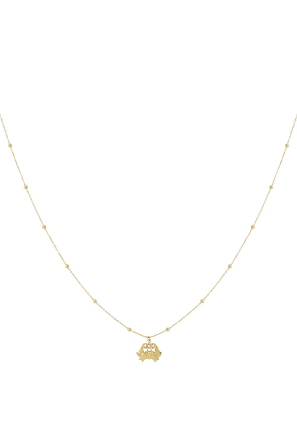 Colliers pendentifs en acier 304S, style animal, décontracté, quotidien