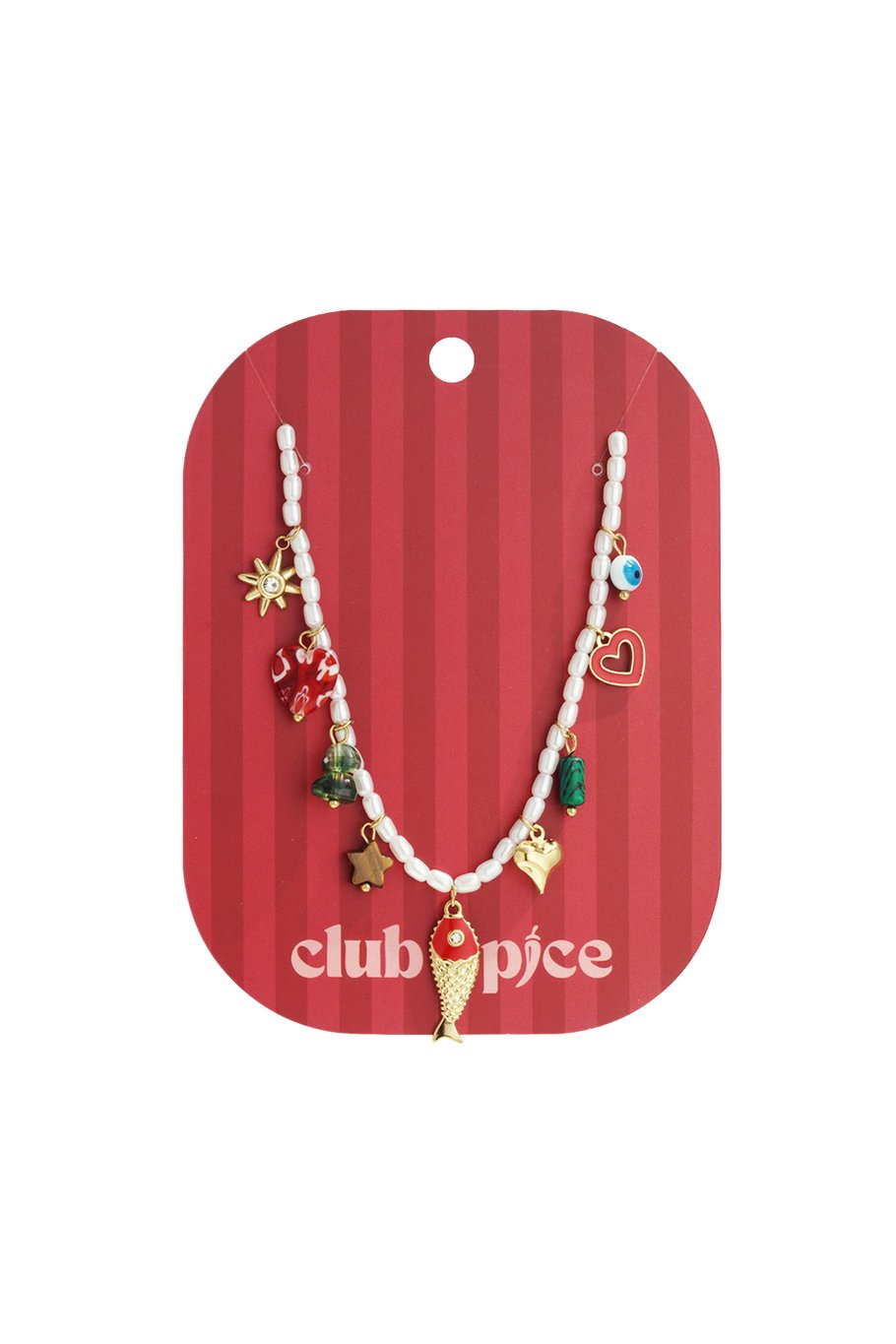 Colliers de perles en acier inoxydable Poisson Décontracté Vacances/Plage Série Romantique Bijoux pour femmes h5Image3