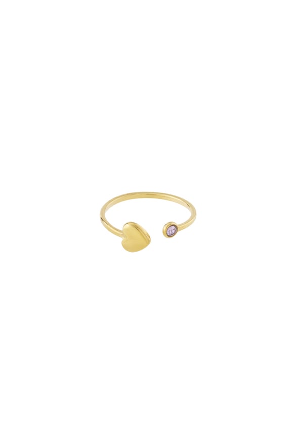Anello con pietra portafortuna