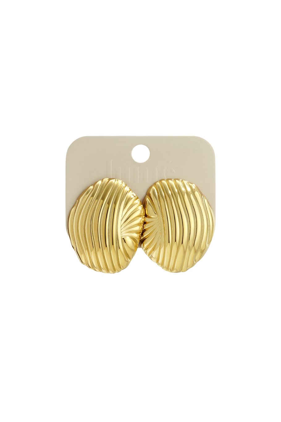 Pendientes de acero inoxidable con forma irregular, serie informal, para uso diario, joyería para mujer. Imagen5