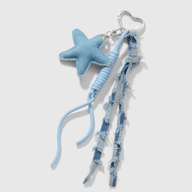 Taschenanhänger aus Denim-Herzlegierung h5 Bild6