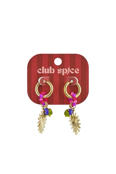 Leuchtende Herz-Happy-Charm-Ohrringe h5 Bild3