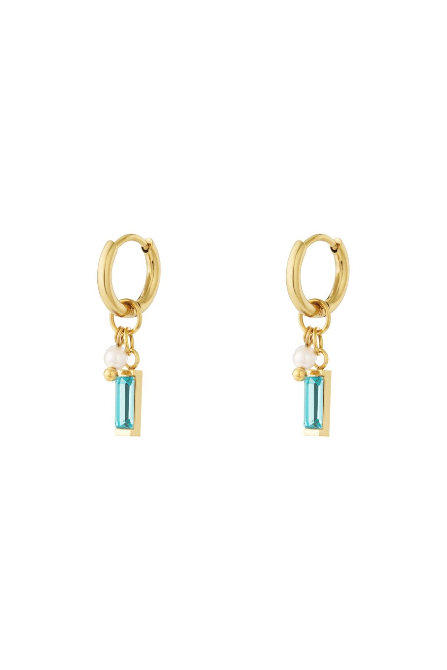 Boucles d&#39;oreilles pendantes en acier inoxydable, style géométrique, décontracté, quotidien 