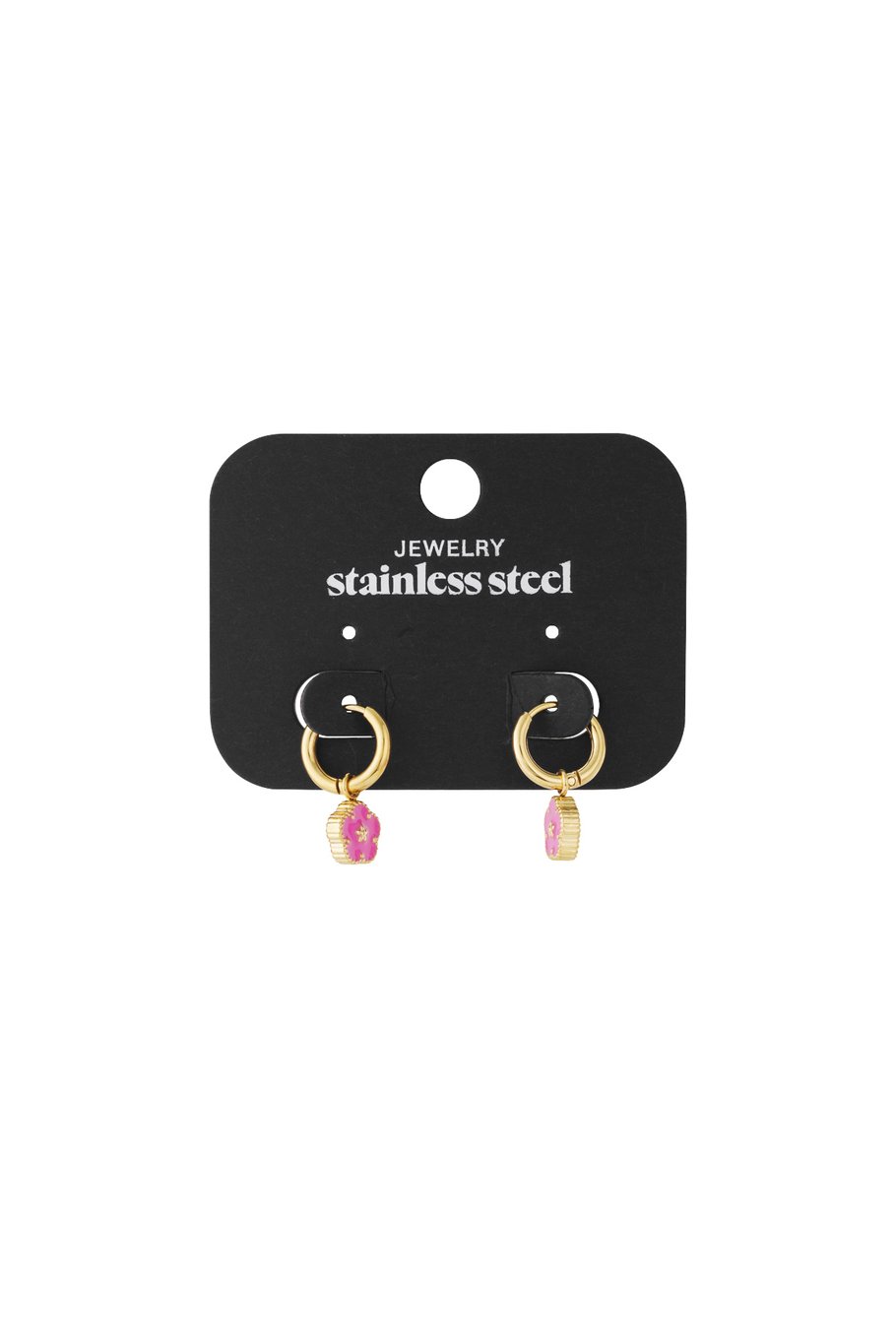 Mini pendientes de flores Imagen3