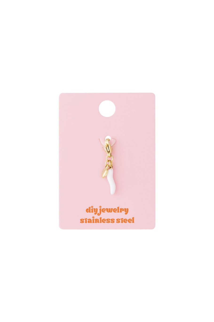 Stainless Steel Jewelry Charms Heart Casual Daily Picture3