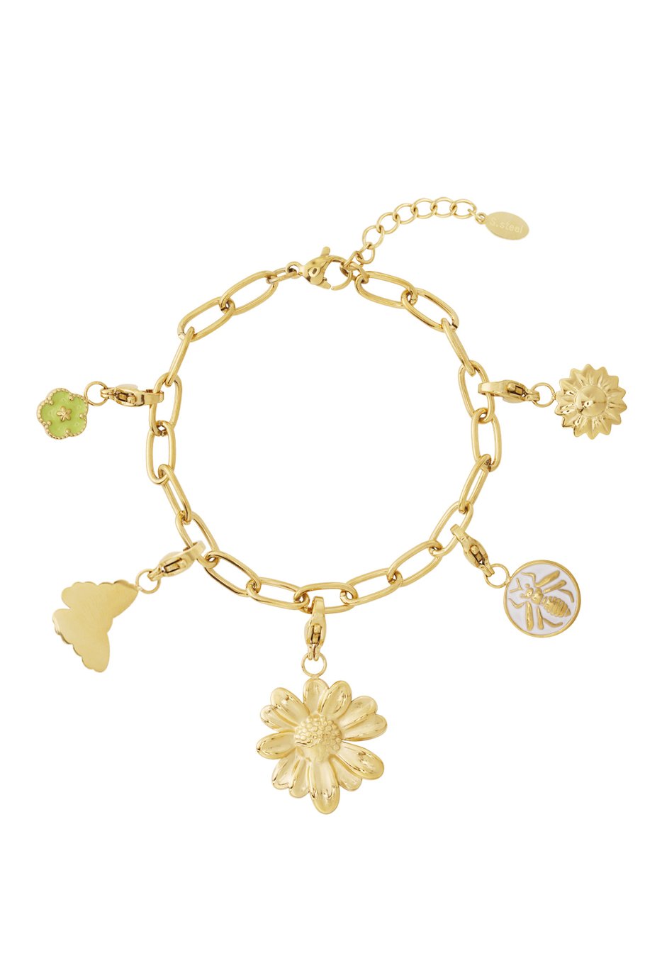 Detailliertes Blumen-DIY-Armband Bild2