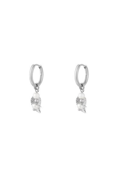 leaf earrings with pearls h5 