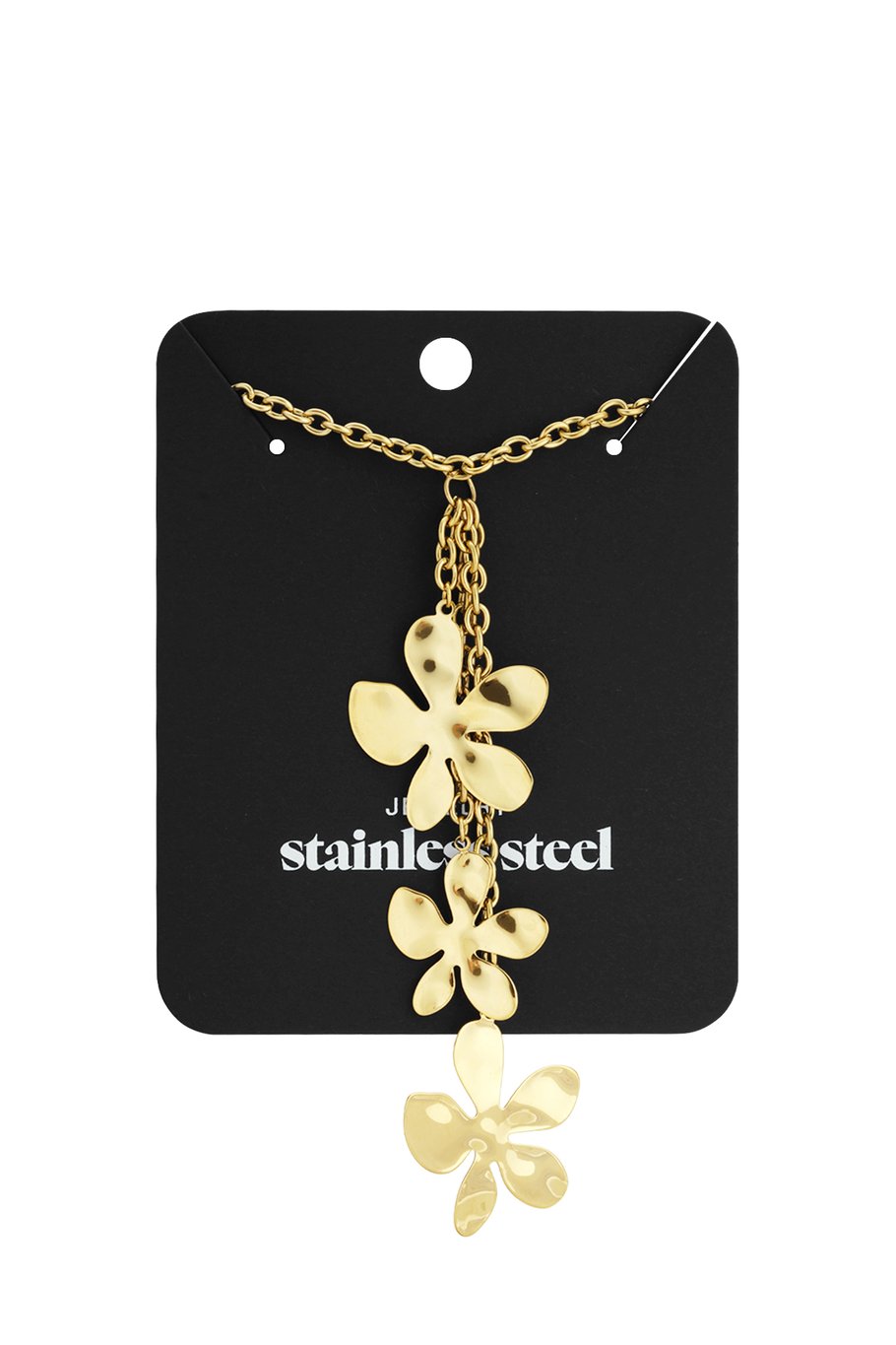 Stainless Steel Pendant necklaces Flower Casual Daily Simple Series Women's jewelry Picture3